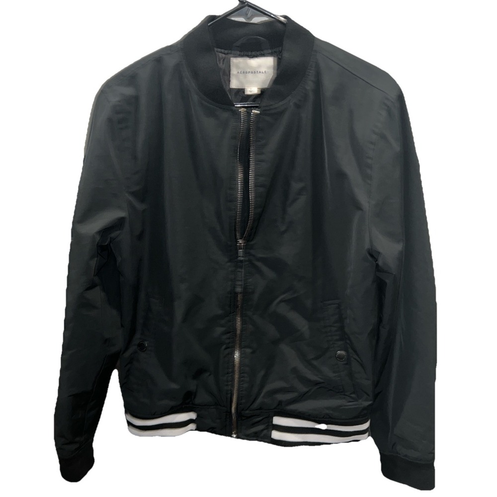 Aeropostale~size S~Bomber Jacket Women's Black